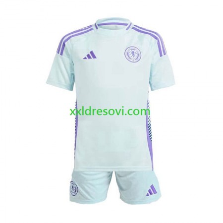 Škotska Gostujući Dječji Nogometni Dres Euro 2024